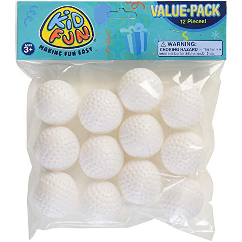 Quality Plastic Golf Balls, 12 Pack US TOYS Town Creek Trading Post - Free Shipping $50.00