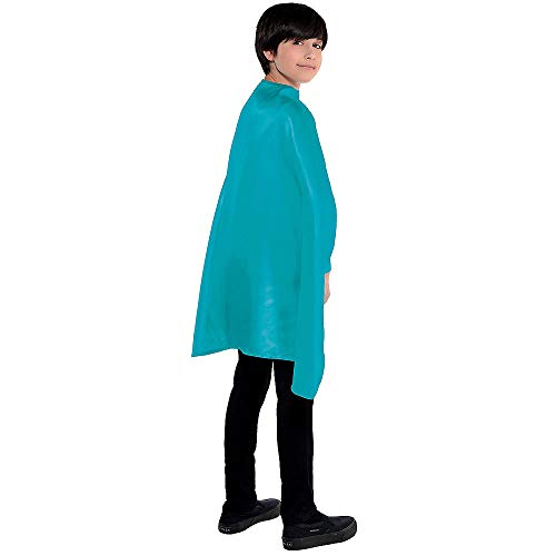Super Hero Costume 30" Turquoise Cape amscan Town Creek Trading Post - Free Shipping $50.00