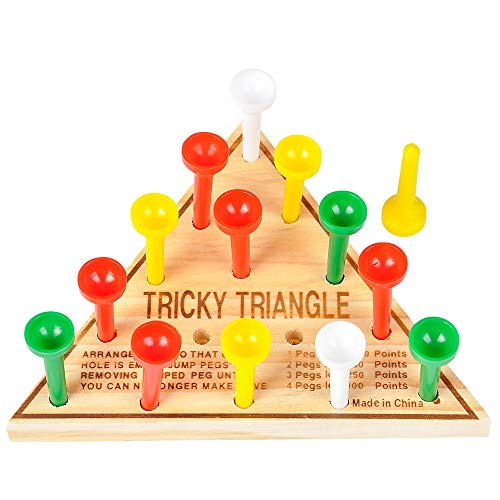 U.S. Toy Tricky Triangle Game - Travel Games, Assorted, MU845 US TOYS Town Creek Trading Post - Free Shipping $50.00