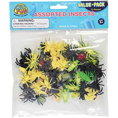 U.S. Toy VL134 Assorted Insects(72 Piece) US TOYS Town Creek Trading Post - Free Shipping $50.00