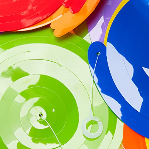 Rainbow Ceiling Hanging Party Swirl Decorations (1 Pack) amscan Town Creek Trading Post - Free Shipping $50.00