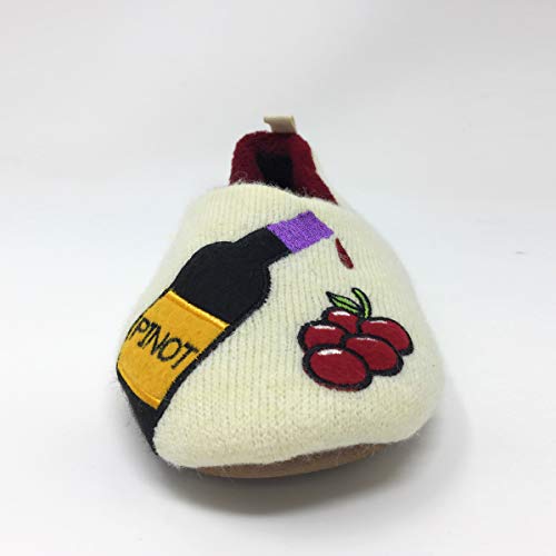 Wine & Cheese Slippers -WOMENS- (Size 5-6) By OOOH YEAH OOOH YEA Town Creek Trading Post - Free Shipping $50.00