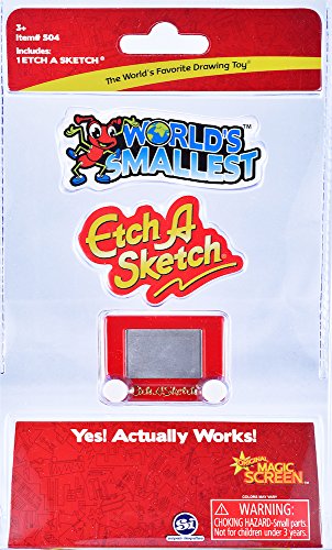 World's Smallest Etch a Sketch Red Super Impulse Town Creek Trading Post - Free Shipping $50.00