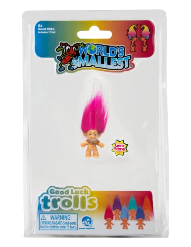 Worlds Smallest Good Luck Trolls Super Impulse Town Creek Trading Post - Free Shipping $50.00