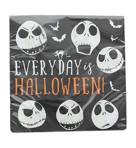 Disney Tim Burton's Nightmare Before Christmas Luncheon Paper Napkins - 6 1/2" x 6 1/2" 6 ct amscan Town Creek Trading Post - Free Shipping $50.00