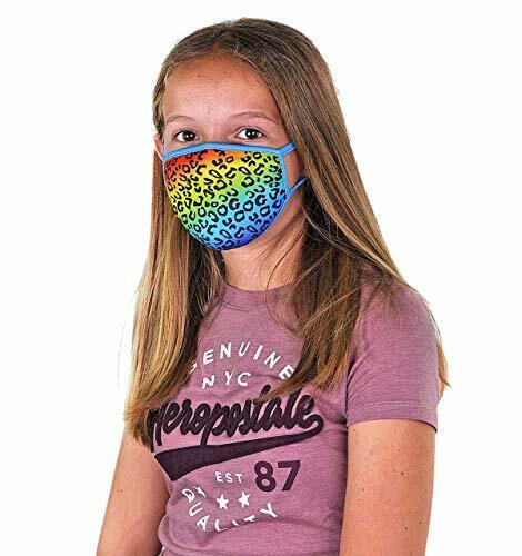 Rainbow Leopard Face Mask (Kids) WILD REPUBLIC Town Creek Trading Post - Free Shipping $50.00