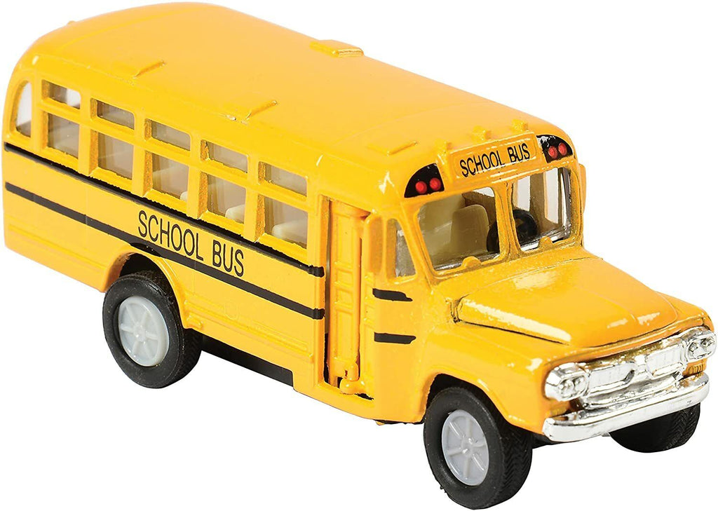 US Toy Die Cast Metal Toy School Bus, 5" US TOYS Town Creek Trading Post - Free Shipping $50.00
