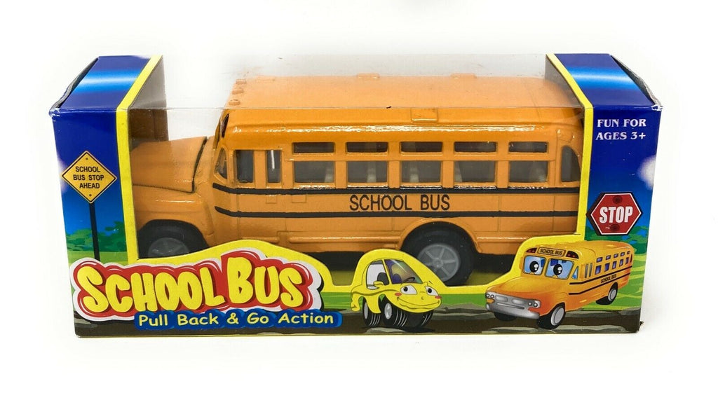 US Toy Die Cast Metal Toy School Bus, 5" US TOYS Town Creek Trading Post - Free Shipping $50.00
