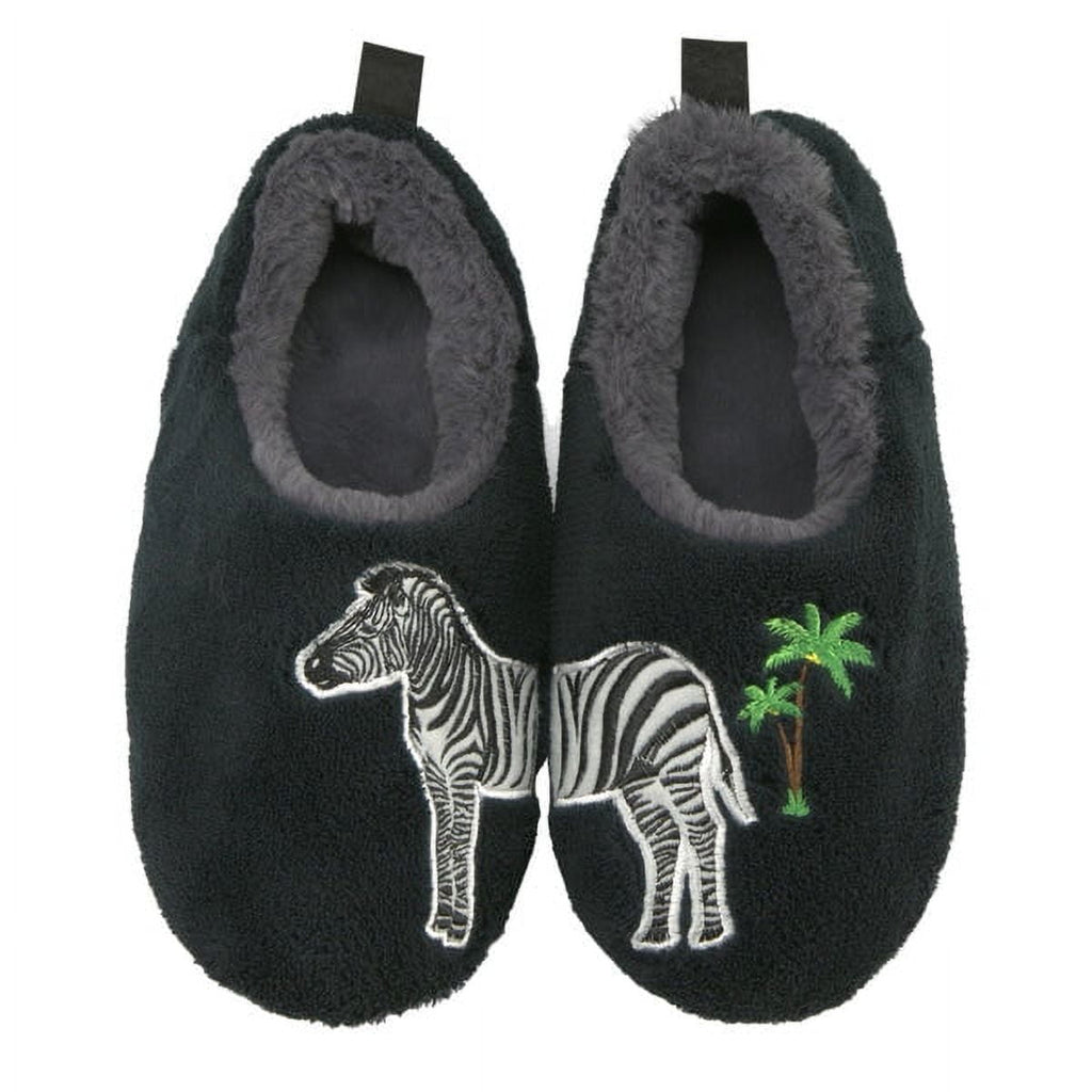 Zebra Slippers -WOMENS- (Size 5-6) By OOOH YEAH OOOH YEA Town Creek Trading Post - Free Shipping $50.00