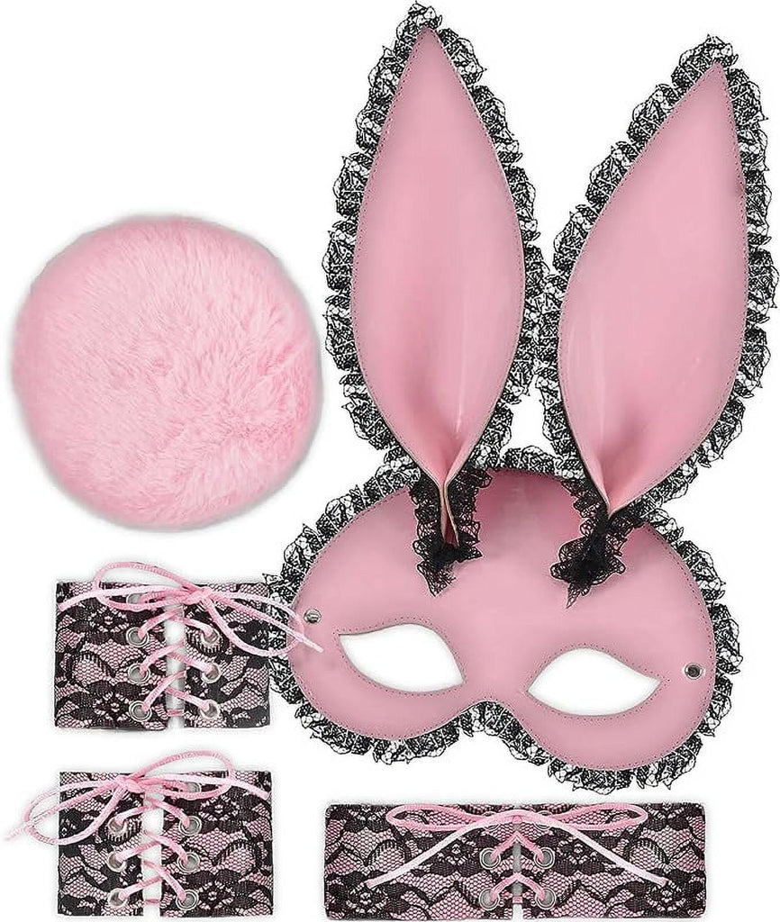 Adult Sexy Pink Bunny Kit 5 pc amscan Town Creek Trading Post - Free Shipping $50.00