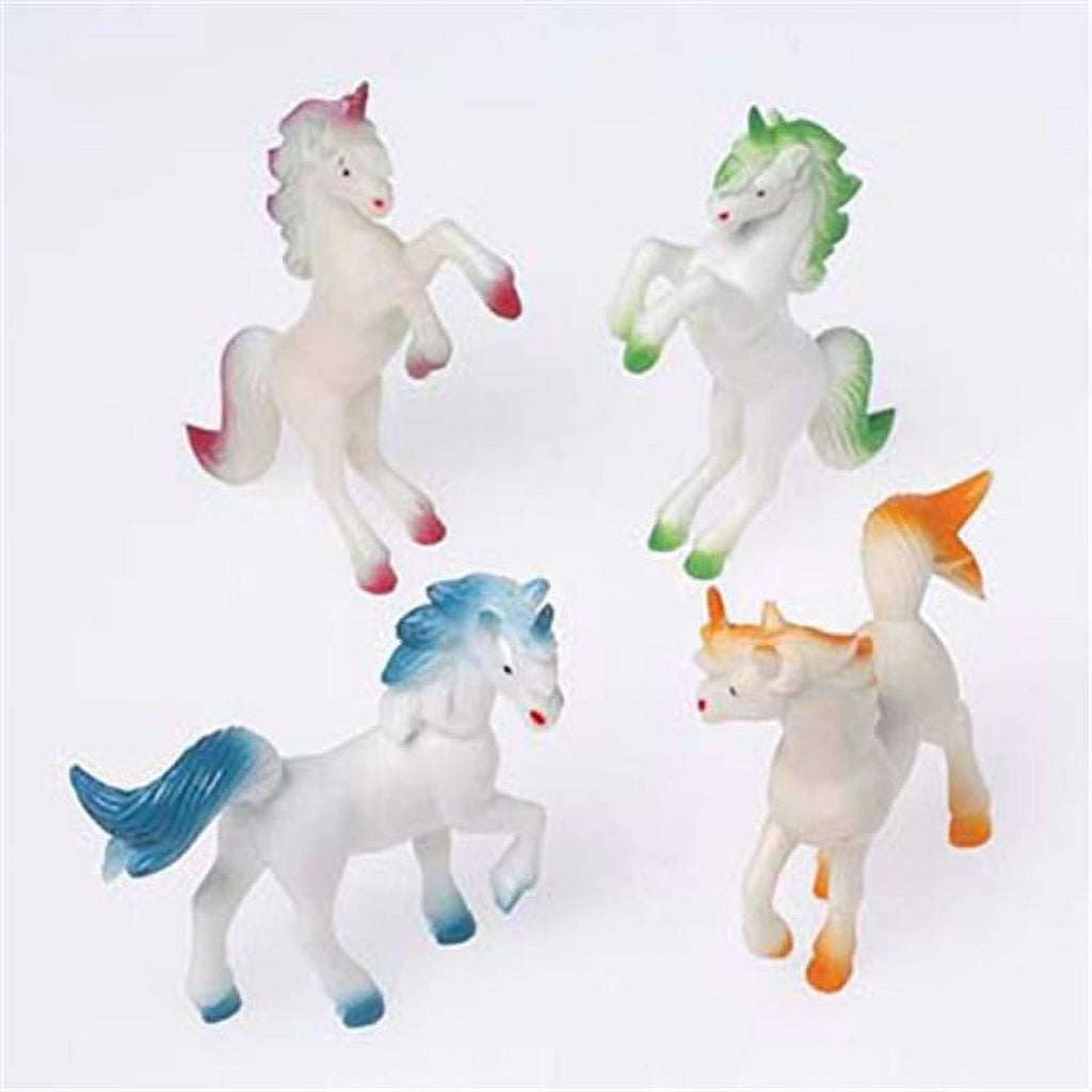 Rhode Island Novelty 3 Inch Vinyl Unicorns, One Dozen Assorted US TOYS Town Creek Trading Post - Free Shipping $50.00