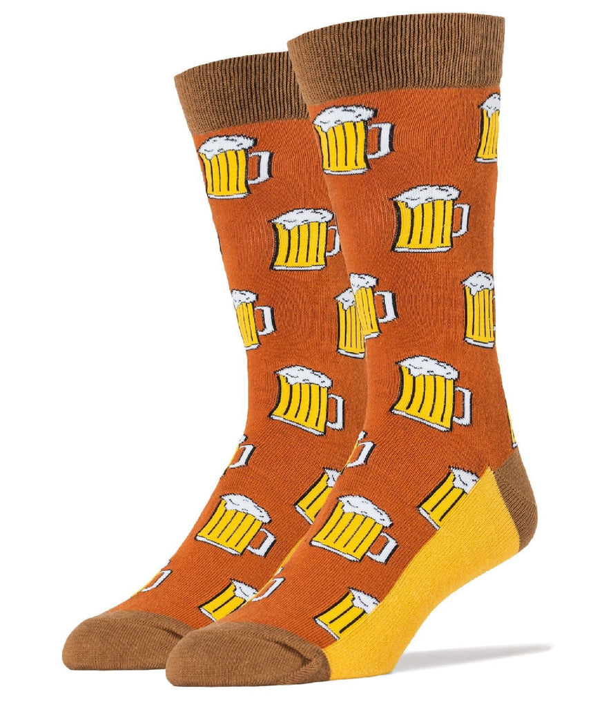 Beer Me Crew Socks - MENS - (Size 6-12) By OOOH YEAH OOOH YEA Town Creek Trading Post - Free Shipping $50.00