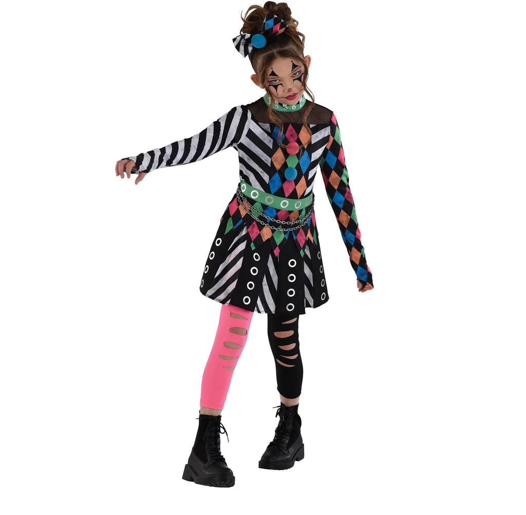 Carnival Terror Costume For Girls (Medium, 8-10) amscan Town Creek Trading Post - Free Shipping $50.00
