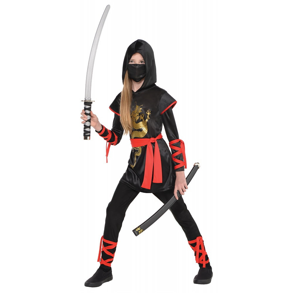 Girls Ultimate Dragon Ninja Costume X-Large Size (14-16 Years Old) amscan Town Creek Trading Post - Free Shipping $50.00