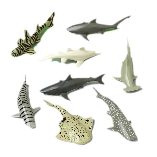 Shark Toy Animals (12 Count) US TOYS Town Creek Trading Post - Free Shipping $50.00