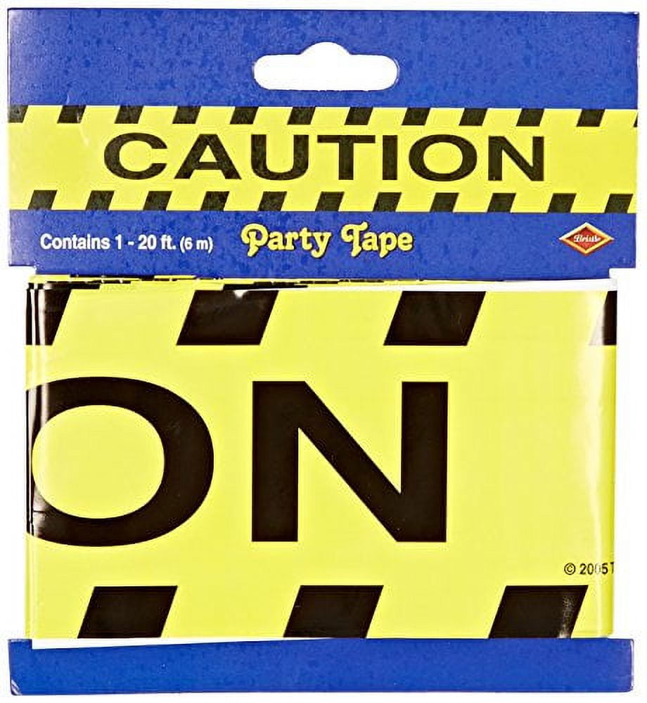 Caution Party Tape Party Accessory (1 count) (1/Pkg) Beistle Town Creek Trading Post - Free Shipping $50.00