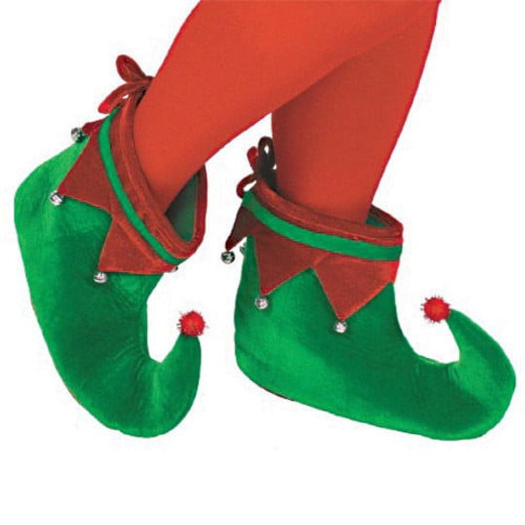 Adult Elf Fabric Party Costume Shoes amscan Town Creek Trading Post - Free Shipping $50.00