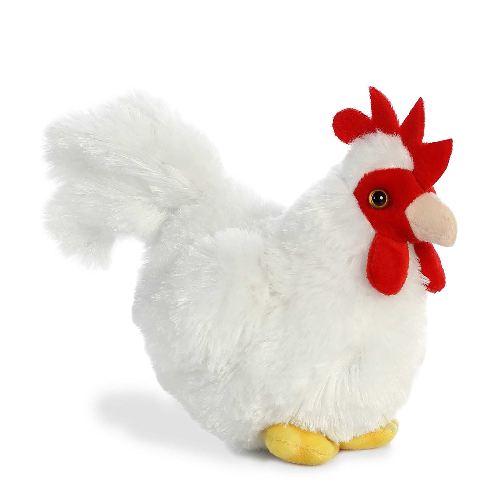 8" Chicken Plush Mini Flopsie Aurora Town Creek Trading Post - Free Shipping $50.00