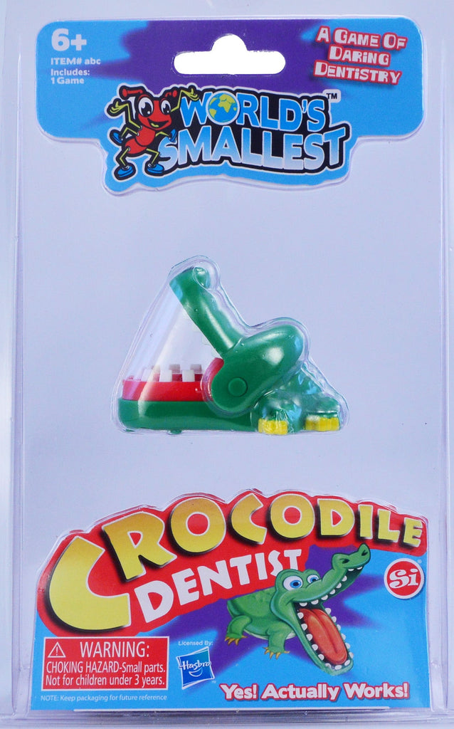 World's Smallest Crocodile Dentist Super Impulse Town Creek Trading Post - Free Shipping $50.00