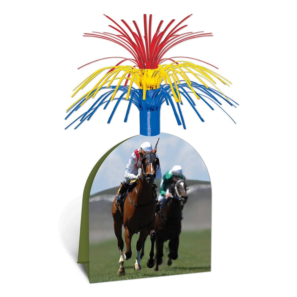 Derby Centerpiece Party Accessory (1 count) (1/Pkg) Beistle Town Creek Trading Post - Free Shipping $50.00
