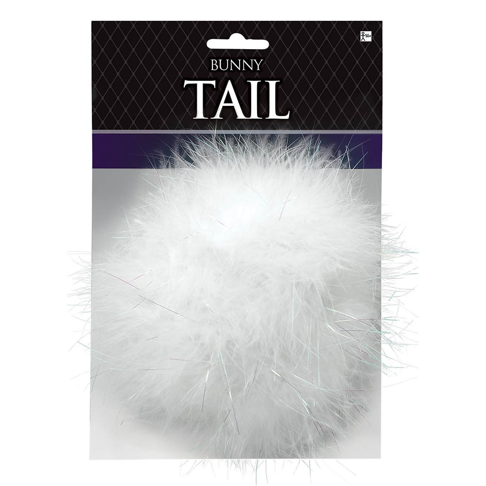 Fluffy White Bunny Tail (1 Pack) amscan Town Creek Trading Post - Free Shipping $50.00