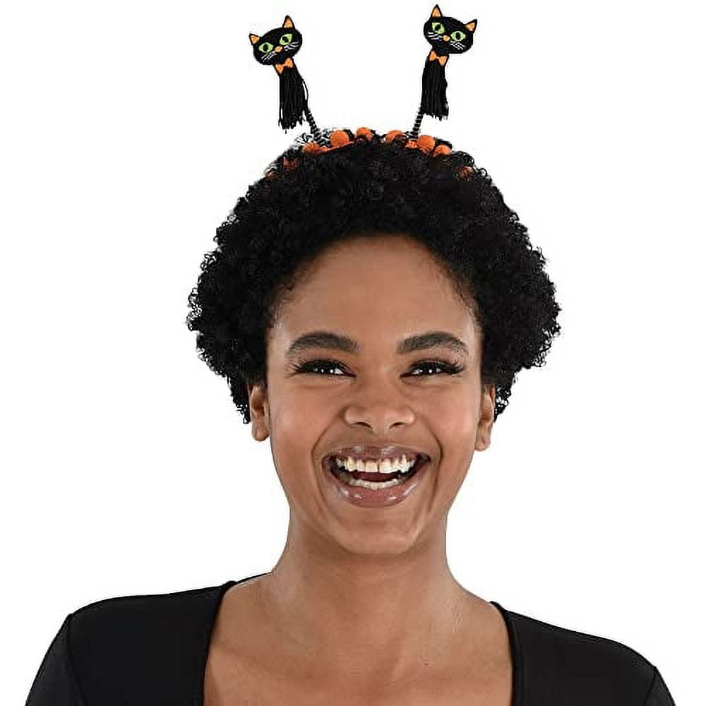 Black Kitty Cat Orange Halloween Headbopper amscan Town Creek Trading Post - Free Shipping $50.00