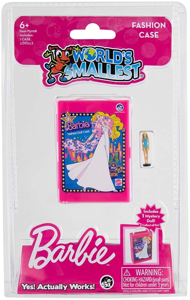 Worlds Smallest Barbie Fashion Case Super Impulse Town Creek Trading Post - Free Shipping $50.00