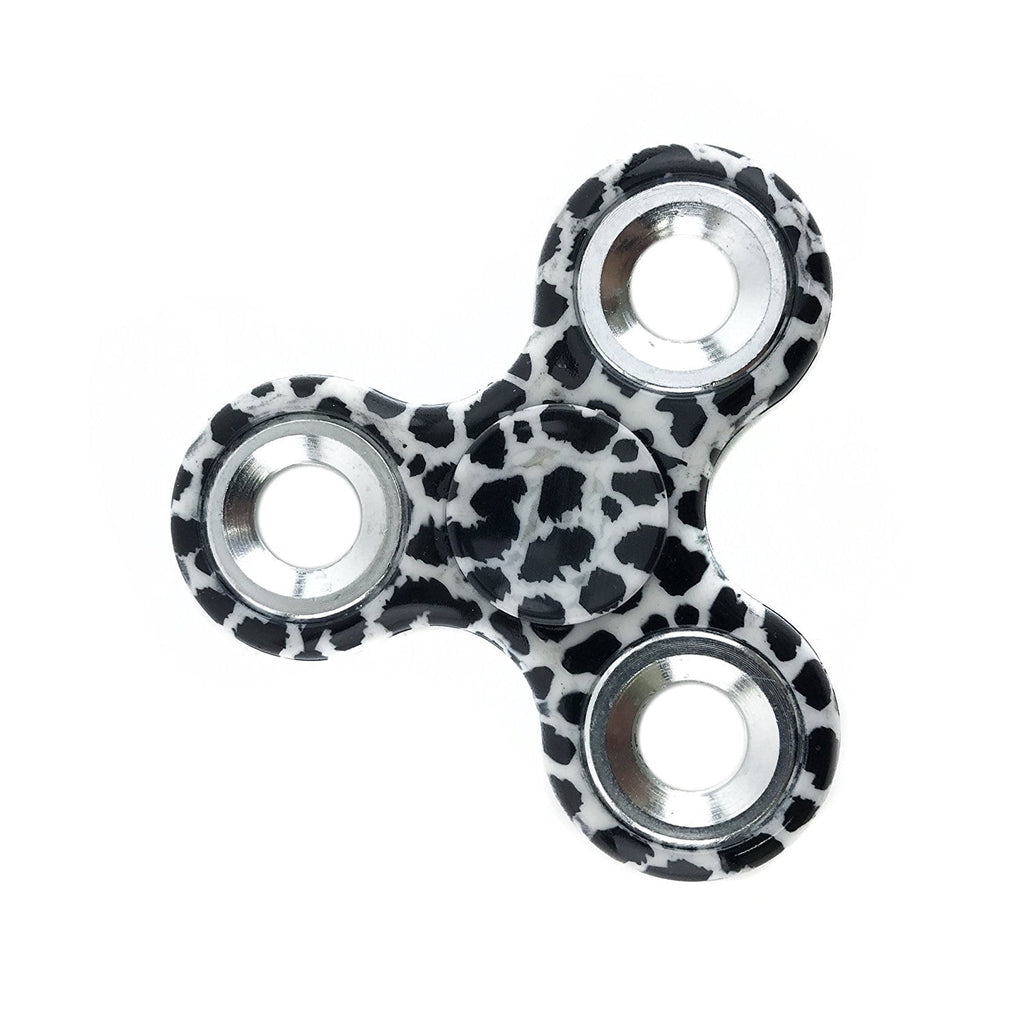 White Black Spots Leopard Accent Spinner Accent Accessories Town Creek Trading Post - Free Shipping $50.00