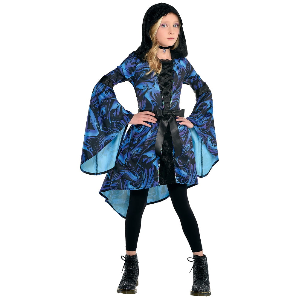 Blue & Black Mystical Sorceress Kids Costume Set - Medium (8-10) amscan Town Creek Trading Post - Free Shipping $50.00