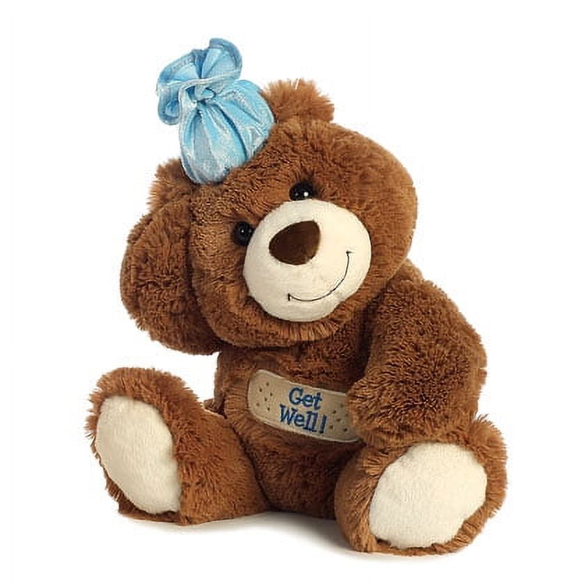 12" GET WELL BEAR Aurora Town Creek Trading Post - Free Shipping $50.00