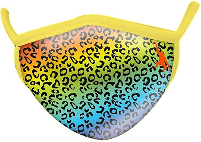 Rainbow Leopard Face Mask (Kids) WILD REPUBLIC Town Creek Trading Post - Free Shipping $50.00