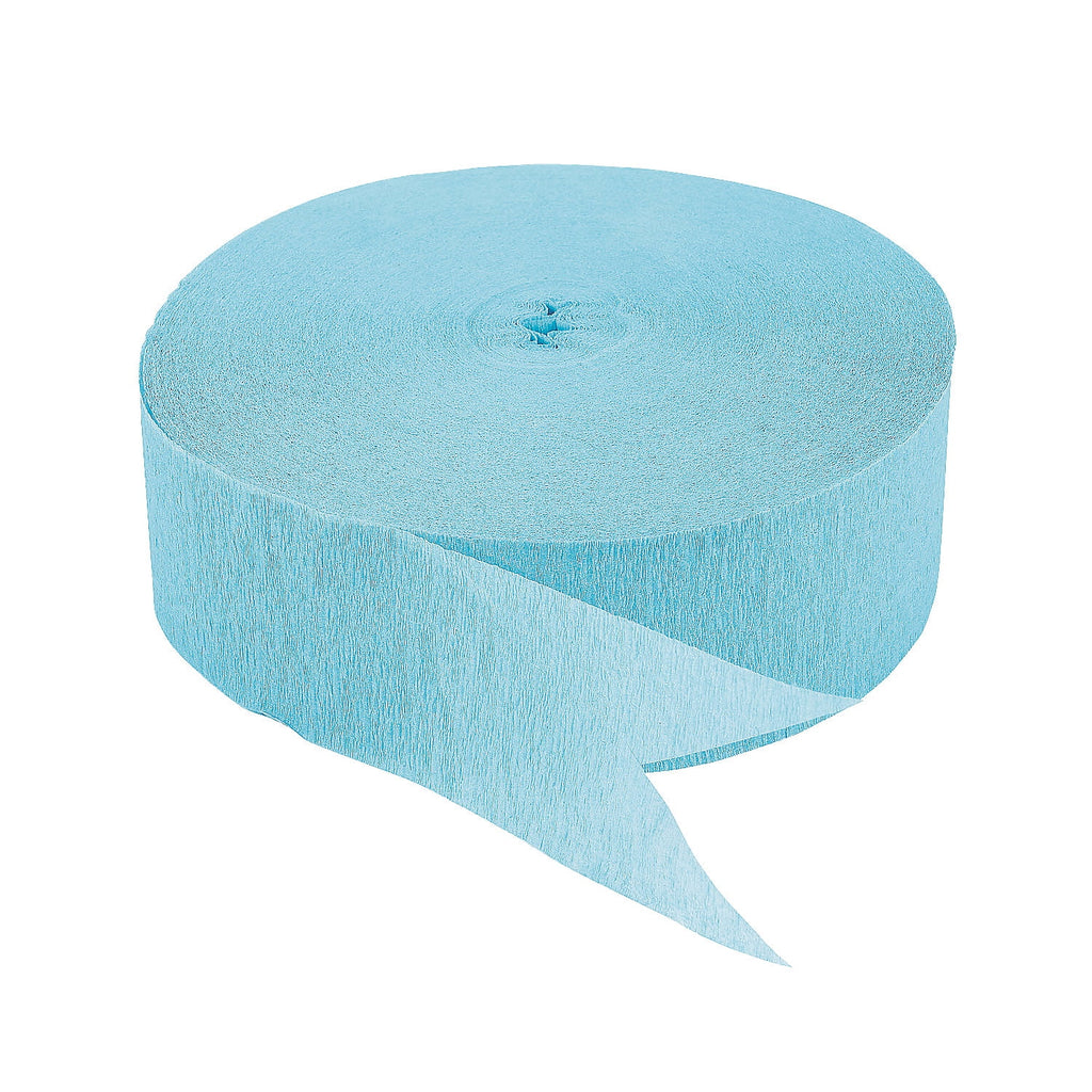 Ice Blue Jumbo Streamers (500 ft) Fun Express Town Creek Trading Post - Free Shipping $50.00