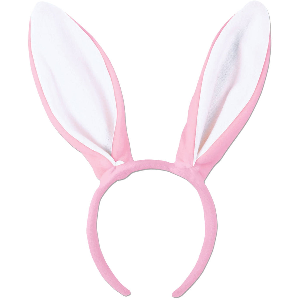 Beistle Soft-Touch Bunny Ears, One Size, Pink/White Beistle Town Creek Trading Post - Free Shipping $50.00