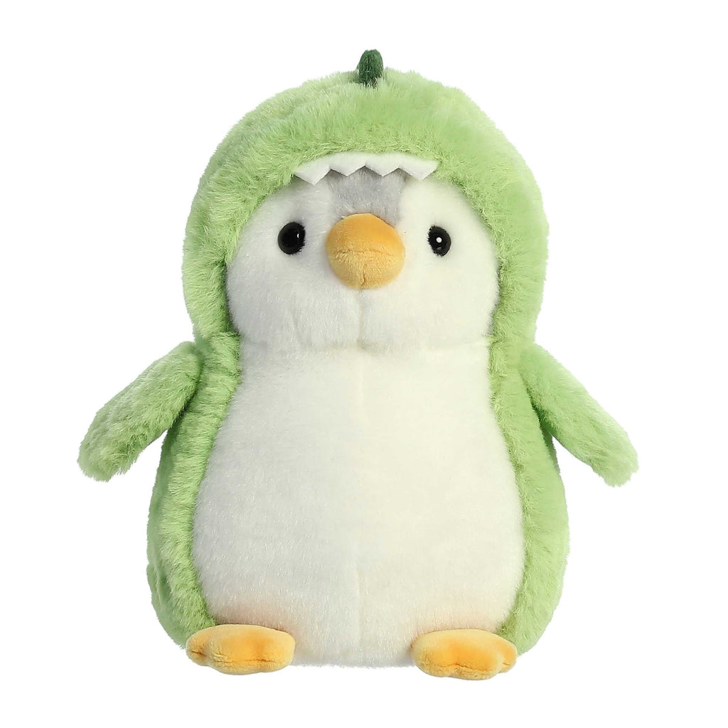 7" Green Penguin Pompom Dino Plush Pompom Aurora Town Creek Trading Post - Free Shipping $50.00