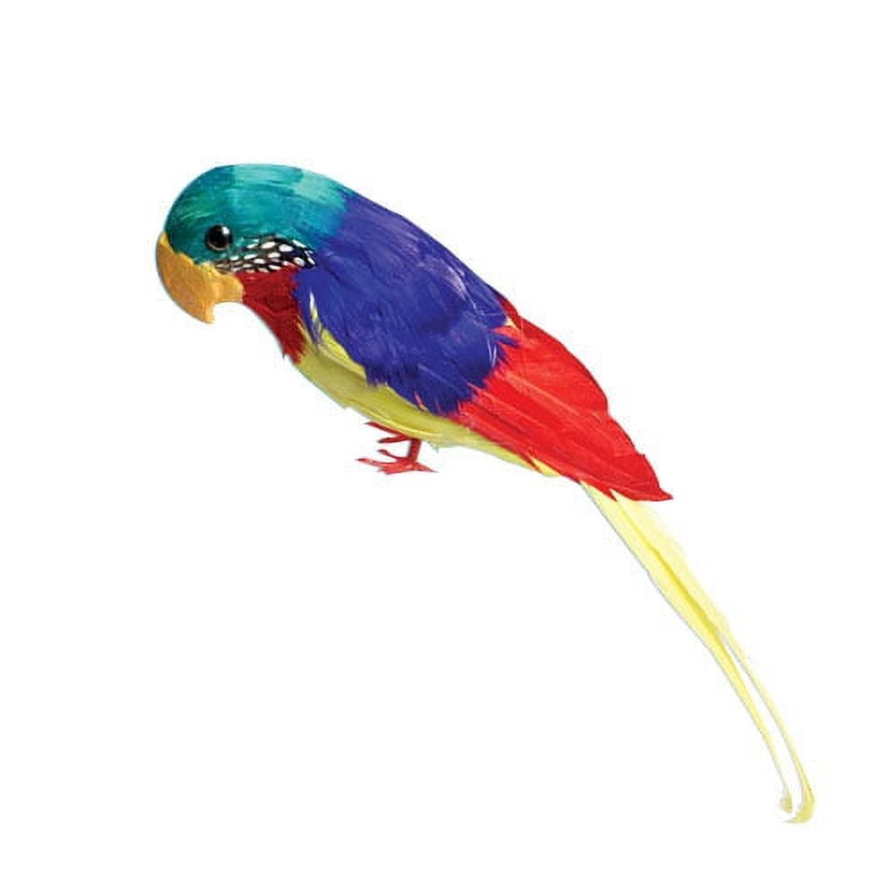 U.S Toy Company Feather Parrot Decoration, 12-Inch US TOYS Town Creek Trading Post - Free Shipping $50.00