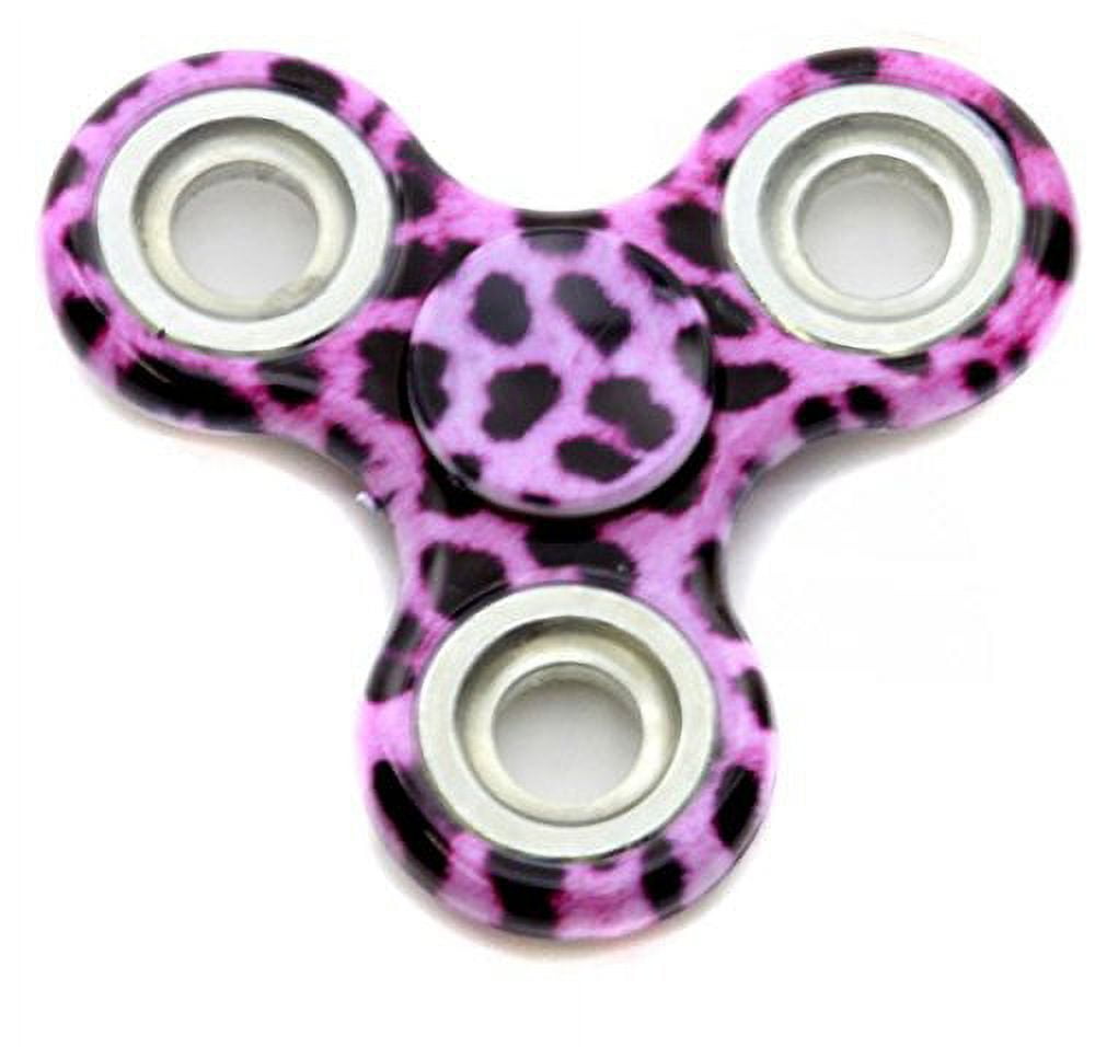 Accent Tri Fidget Hand Spinner Toy (Leopard Print Fushia) Accent Accessories Town Creek Trading Post - Free Shipping $50.00