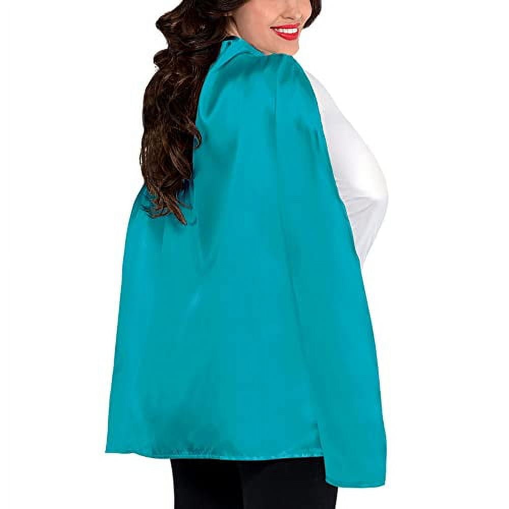 Super Hero Costume 30" Turquoise Cape amscan Town Creek Trading Post - Free Shipping $50.00