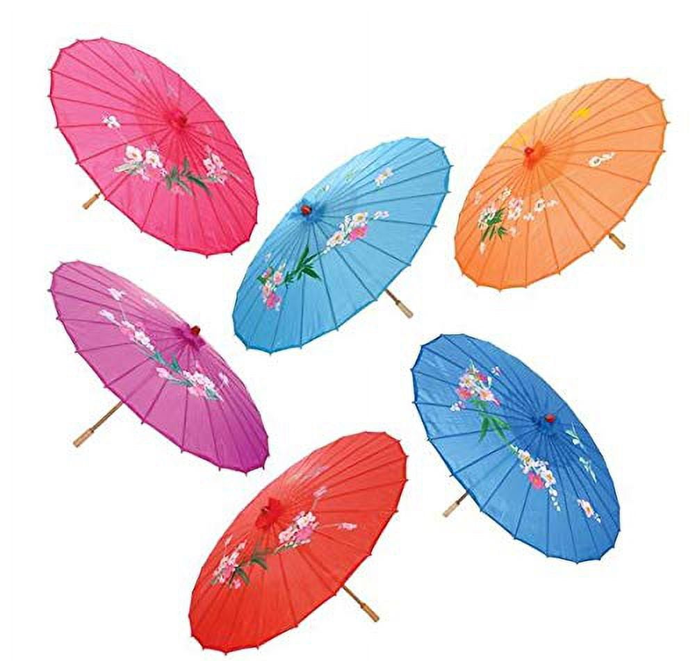 17" Simulated Silk Wooden Parasol Colors Will Vary Rhode Island Novelty Town Creek Trading Post - Free Shipping $50.00