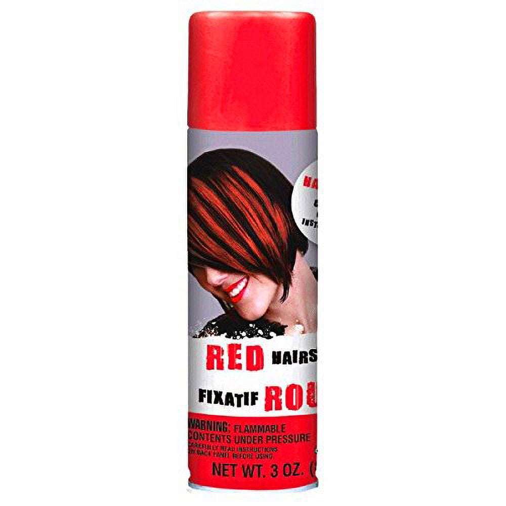 Red Hairspray Hair Spray 3 oz amscan Town Creek Trading Post - Free Shipping $50.00