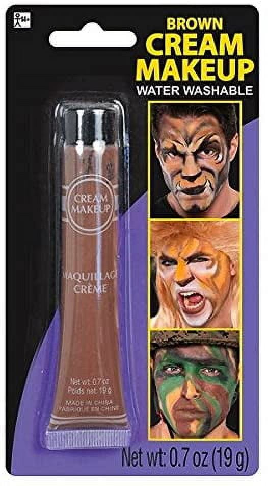 Brown Cream Makeup Tube - 0.7 oz amscan Town Creek Trading Post - Free Shipping $50.00