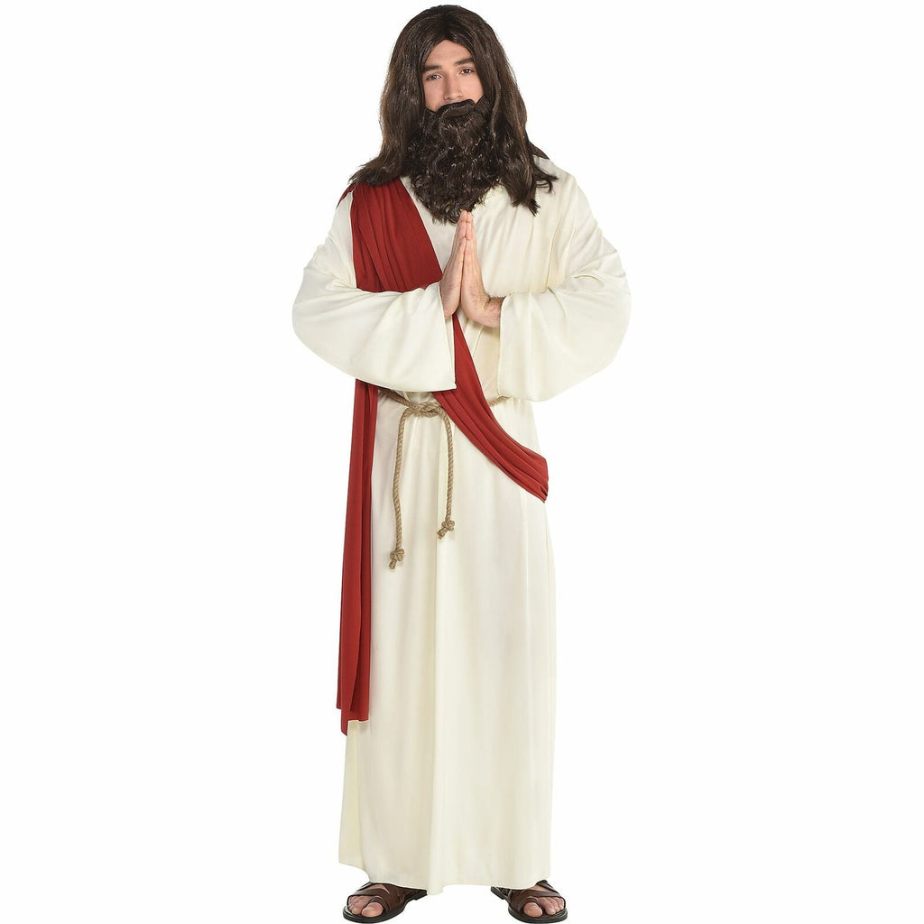 Jesus Costume Set - Standard Mens Adult Size White amscan Town Creek Trading Post - Free Shipping $50.00