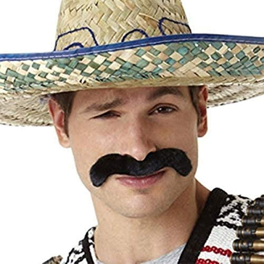 Black Hombre Moustache amscan Town Creek Trading Post - Free Shipping $50.00