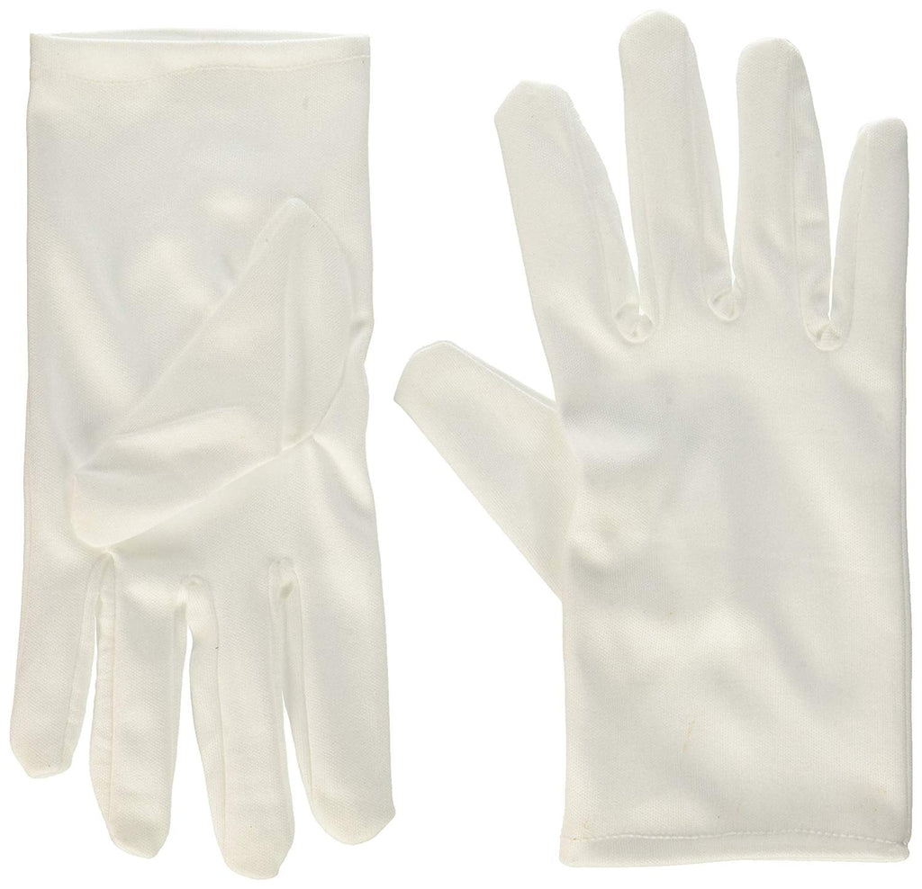 Stylish Womens Short White Gloves amscan Town Creek Trading Post - Free Shipping $50.00