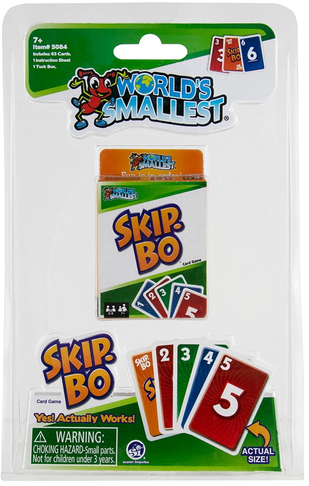 World's Smallest Skip-Bo Super Impulse Town Creek Trading Post - Free Shipping $50.00