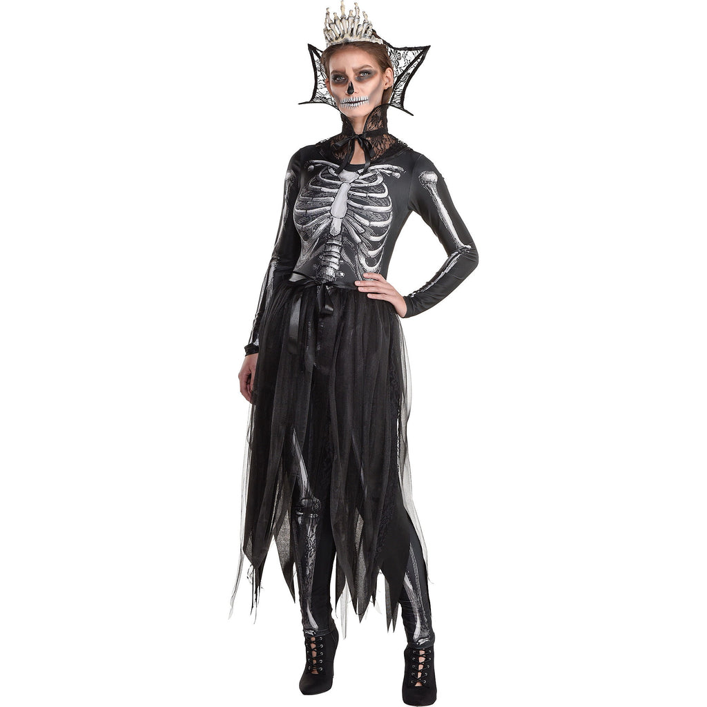 Skeleton Queen Costume Kit - Adult (Large 10-12) - Black - 1 Pc amscan Town Creek Trading Post - Free Shipping $50.00