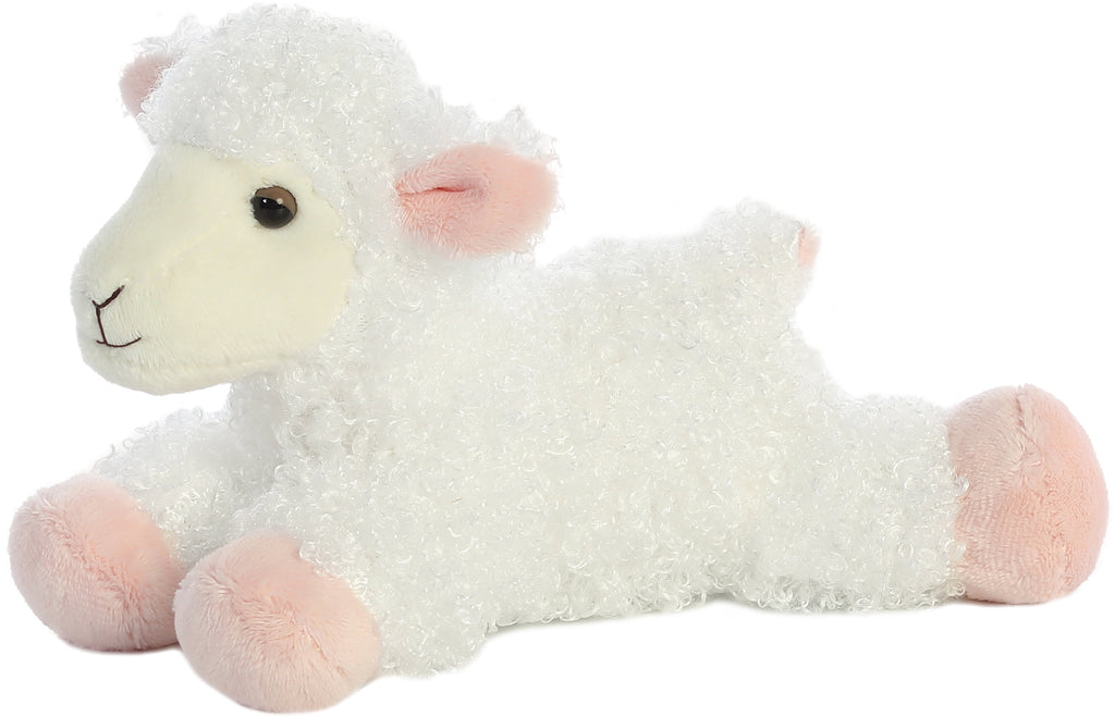 8" Lana Lamb Mini Flopsie Plush Mini Flopsie Aurora Town Creek Trading Post - Free Shipping $50.00