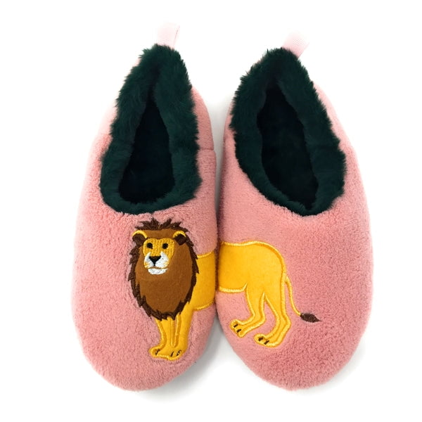 Lion Slippers -WOMENS- (Size 5-6) By OOOH YEAH OOOH YEA Town Creek Trading Post - Free Shipping $50.00