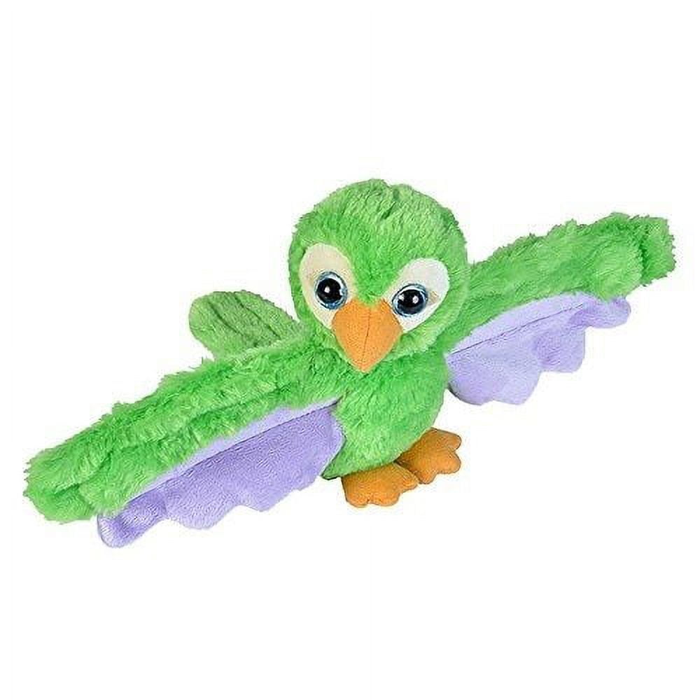 8" Green Parrot Plush WILD REPUBLIC Town Creek Trading Post - Free Shipping $50.00