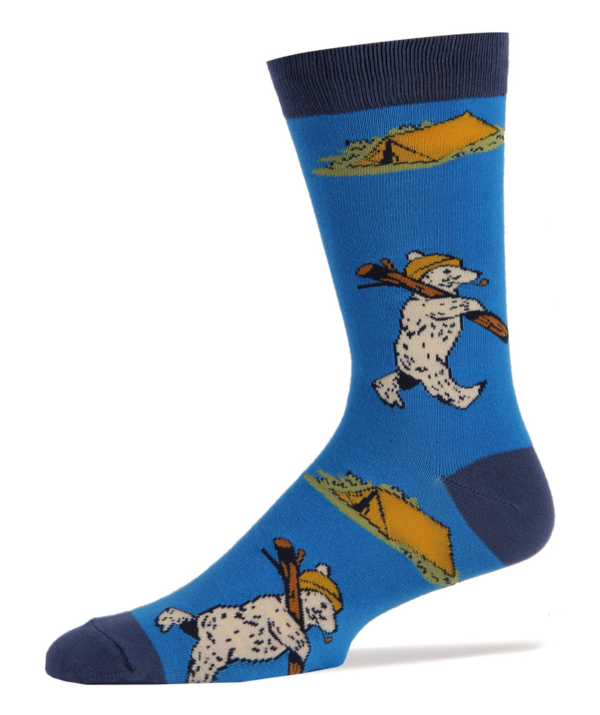 Polar Beer Crew Socks - MENS - (Size 6-12) By OOOH YEAH OOOH YEA Town Creek Trading Post - Free Shipping $50.00
