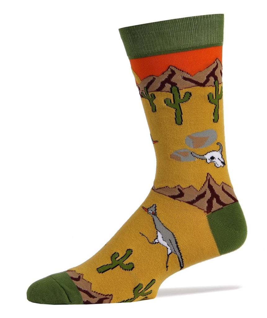 Roadrunner Crew Socks - MENS - (Size 6-12) By OOOH YEAH OOOH YEA Town Creek Trading Post - Free Shipping $50.00